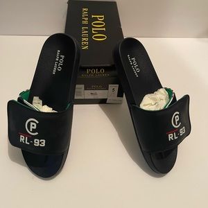 Brand new grade school polo slides
